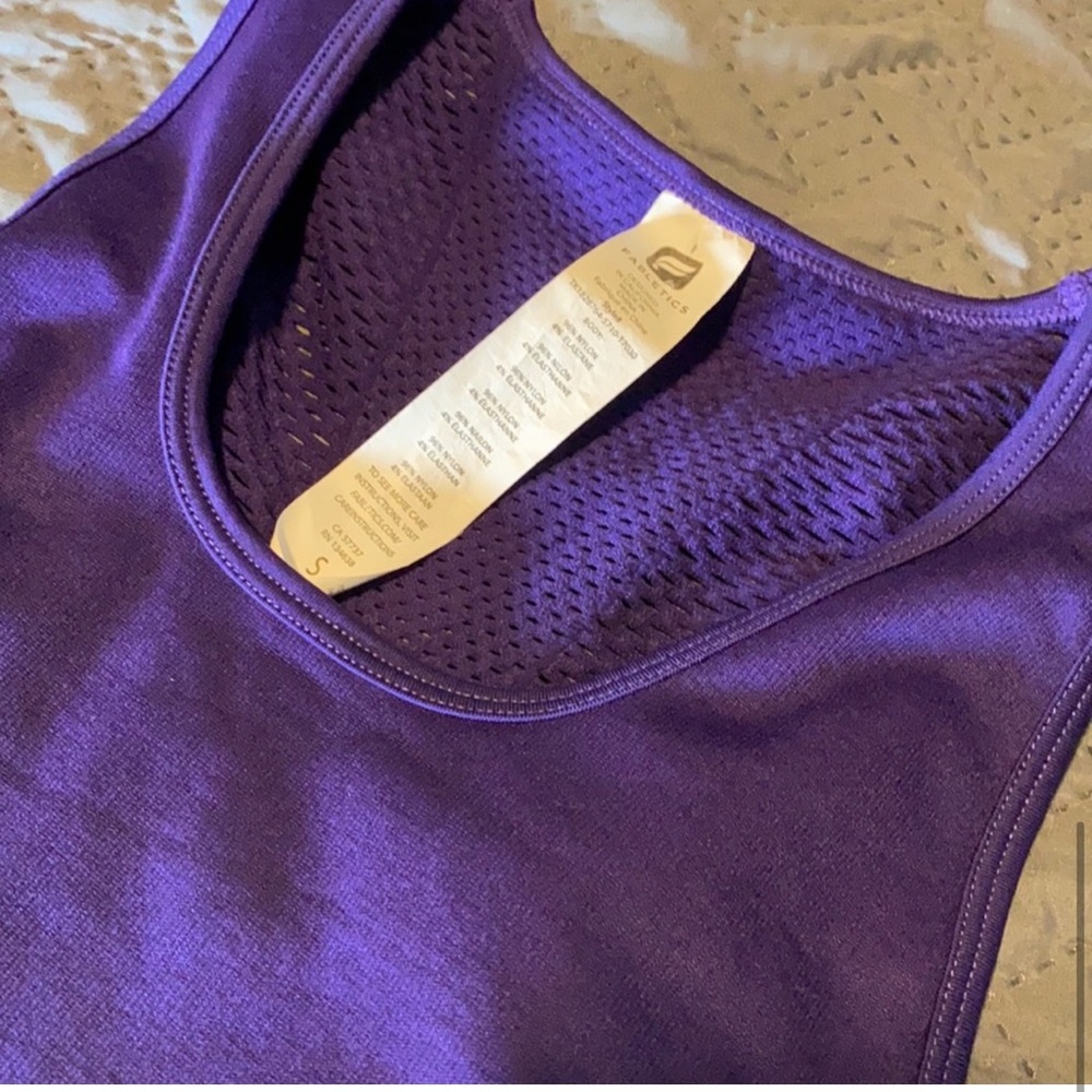 Fabletics : Purple Musetta Tank Top - Small - Picture 6 of 10